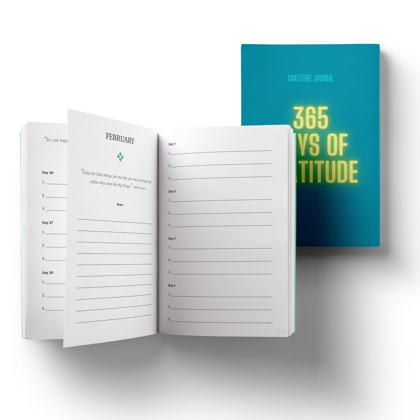 365 Days of Gratitude: Daily Gratitude Journal