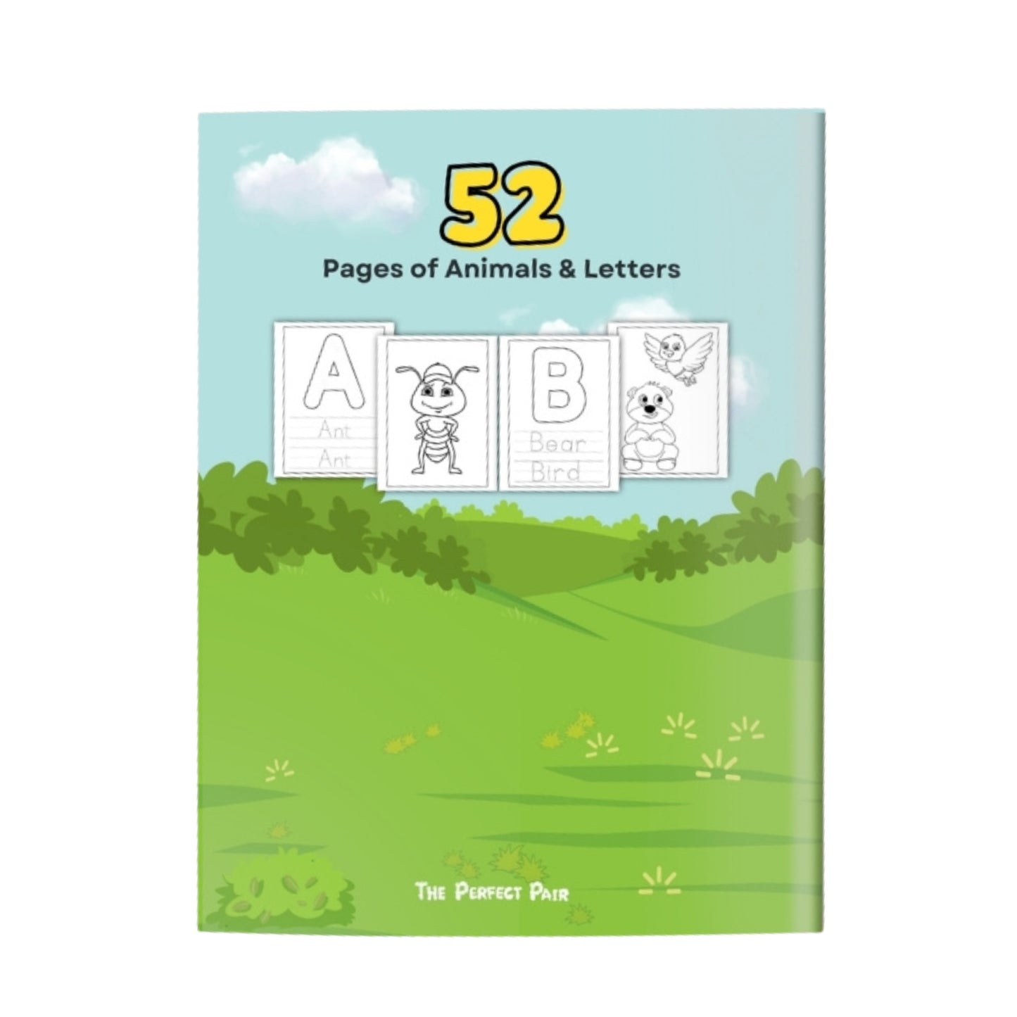 Children's Animal Colouring Book, A - Z