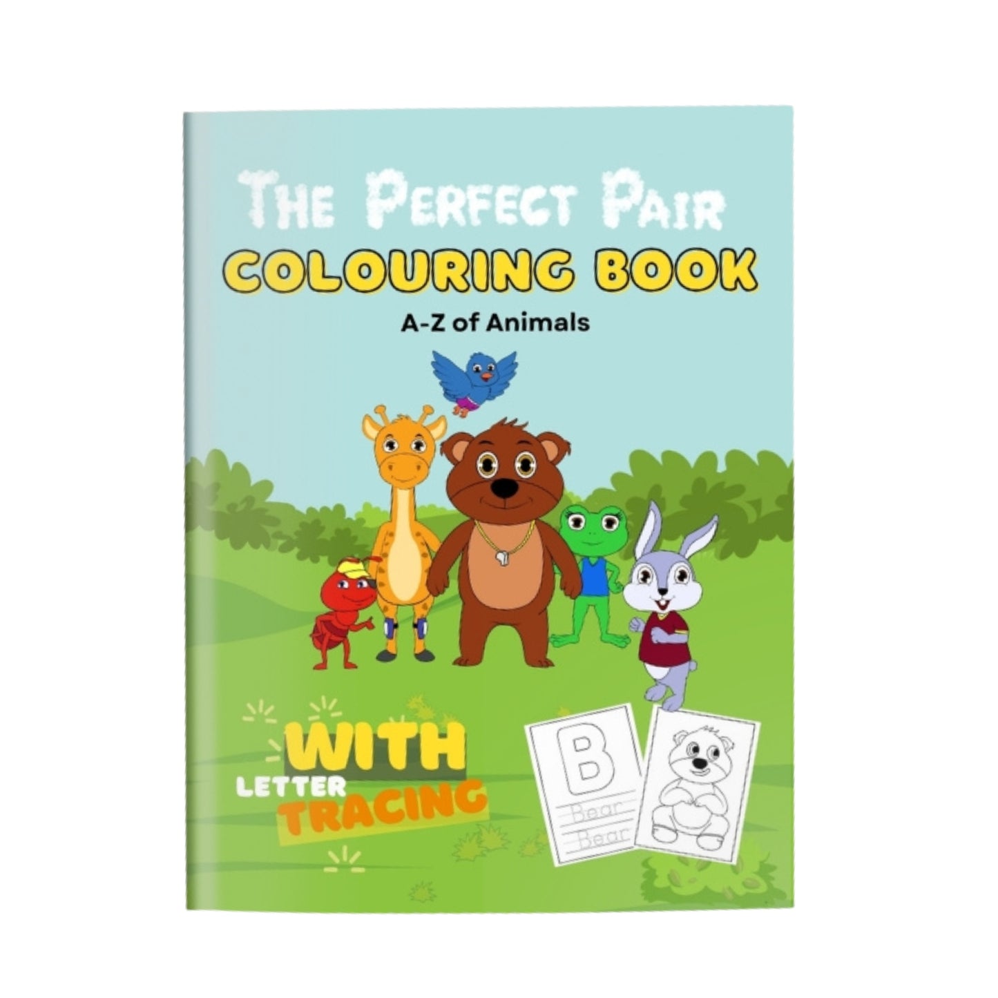 Children's Animal Colouring Book, A - Z
