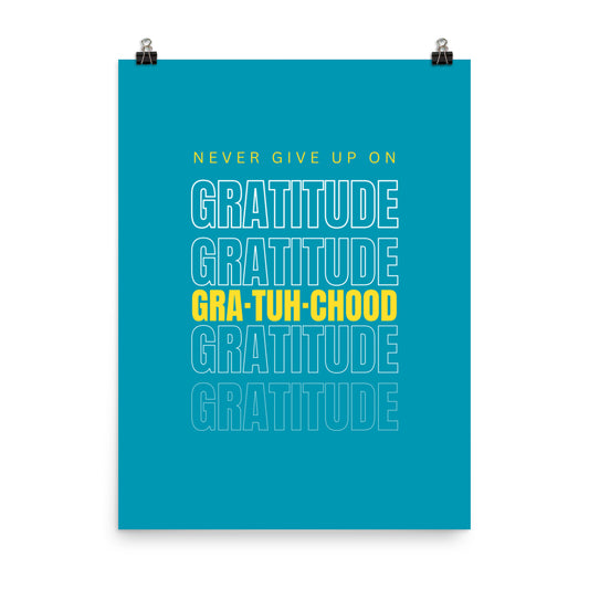 Gratitude Poster