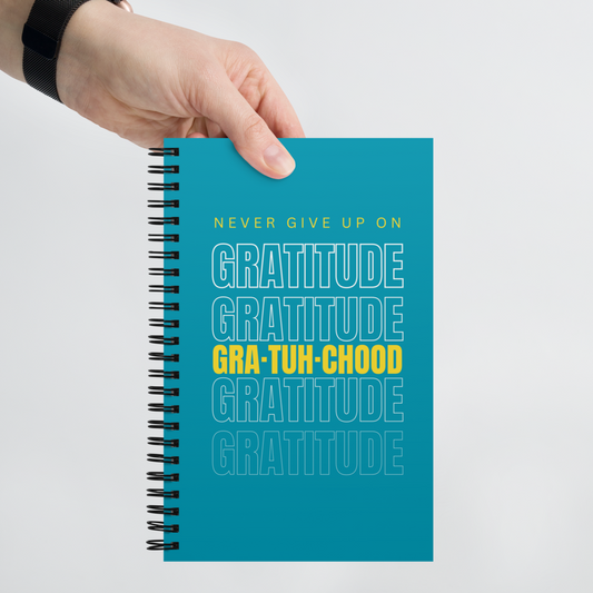 Gratitude Spiral Notebook