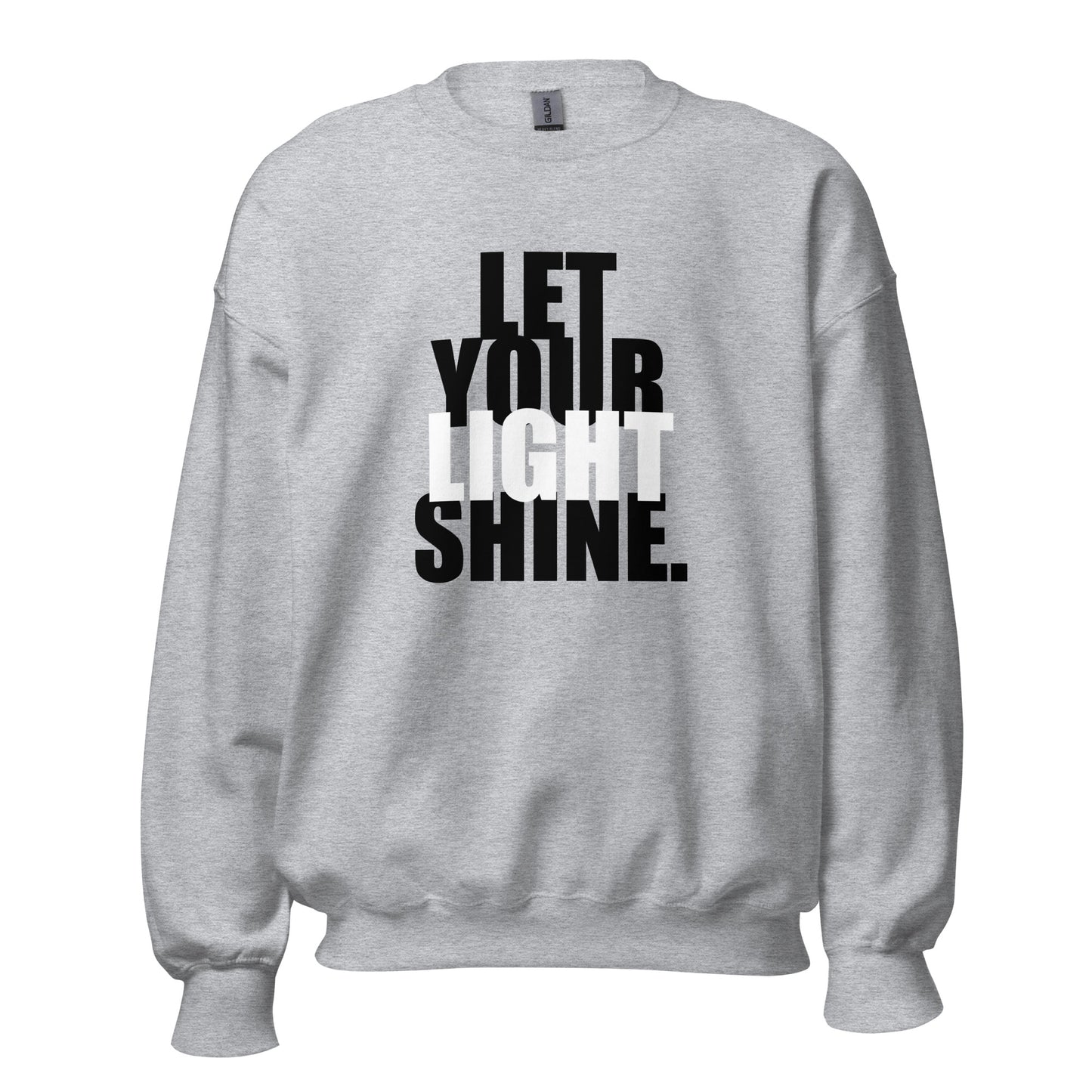 Let Your Light Shine Unisex Jumper