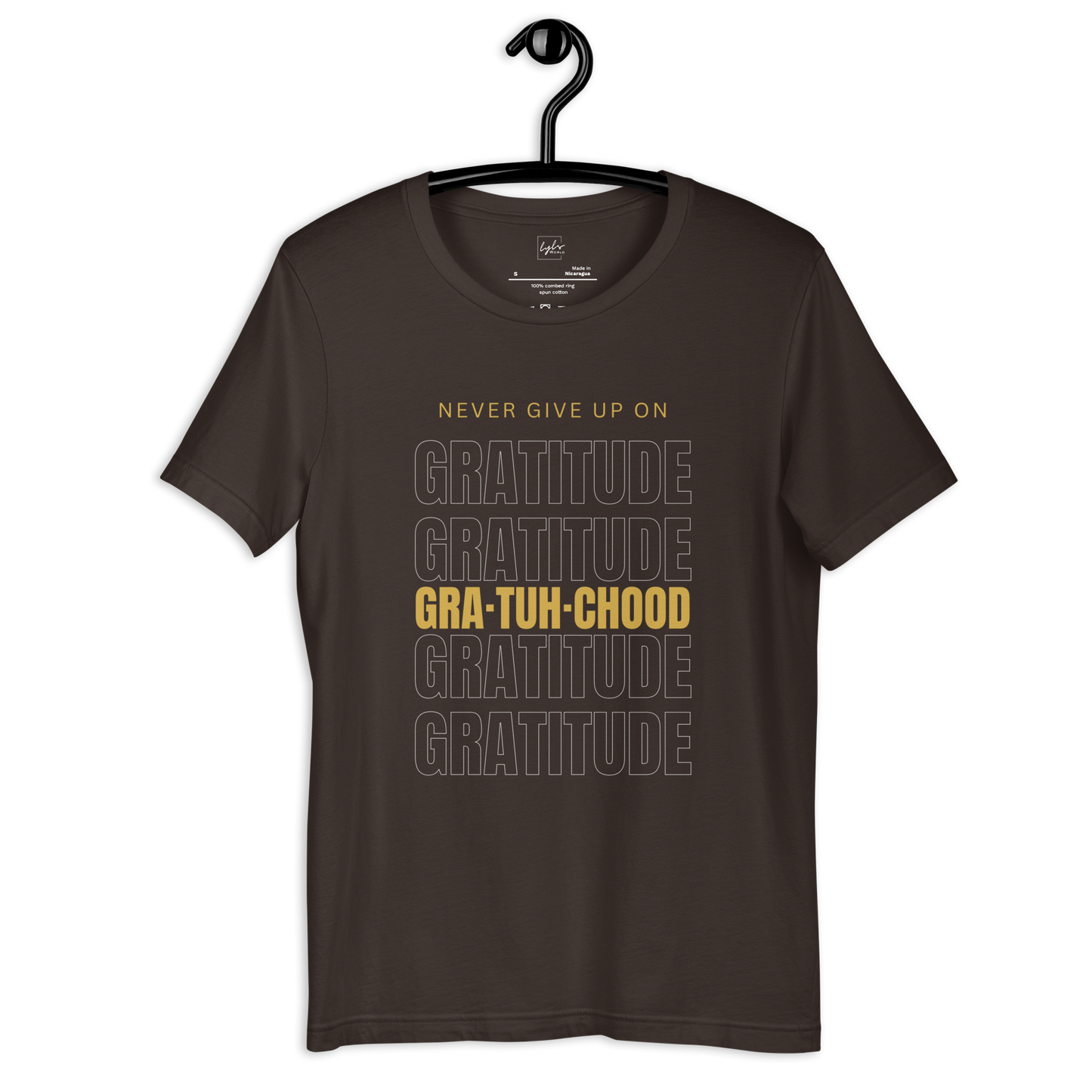Never Give Up on Gratitude Unisex T-shirt