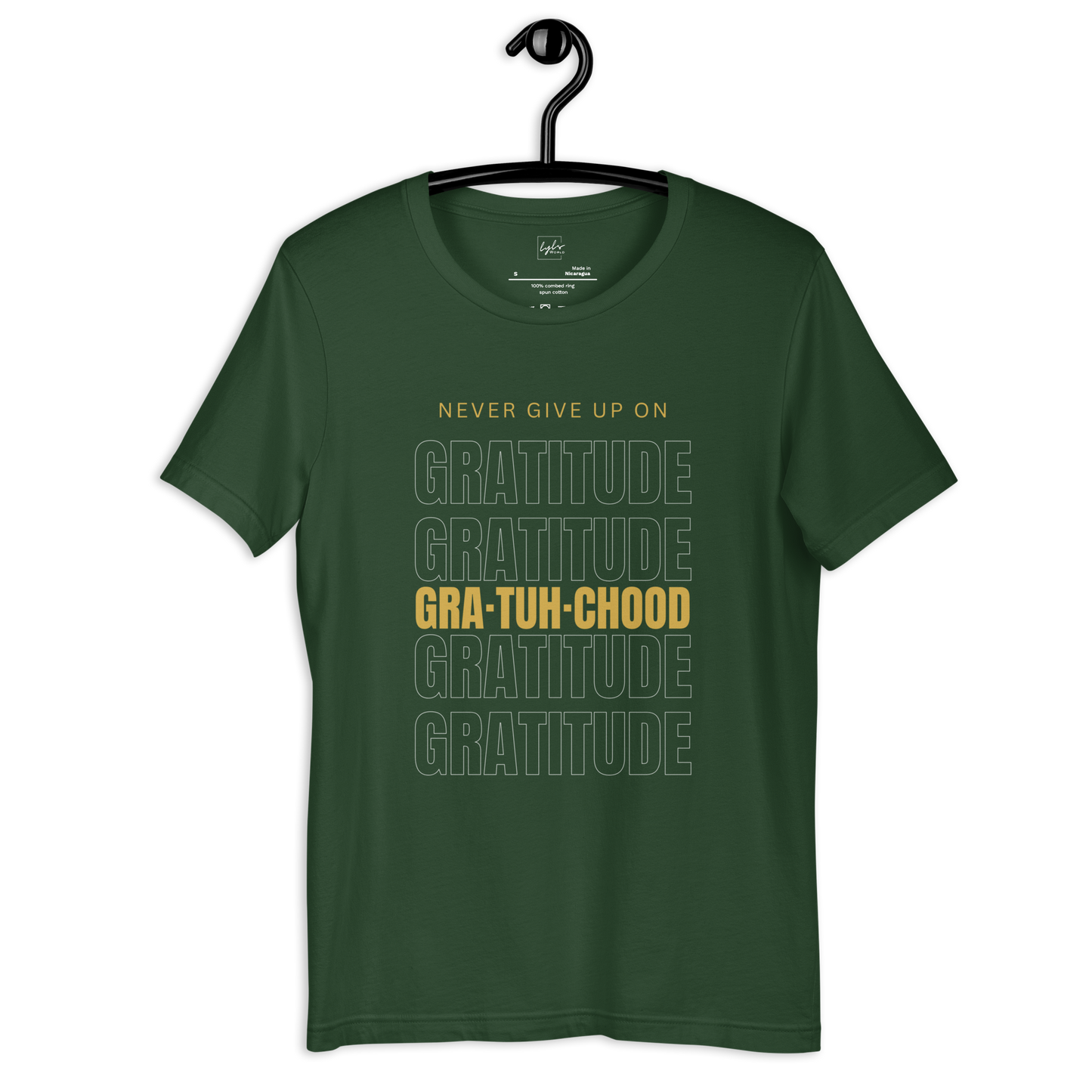 Never Give Up on Gratitude Unisex T-shirt