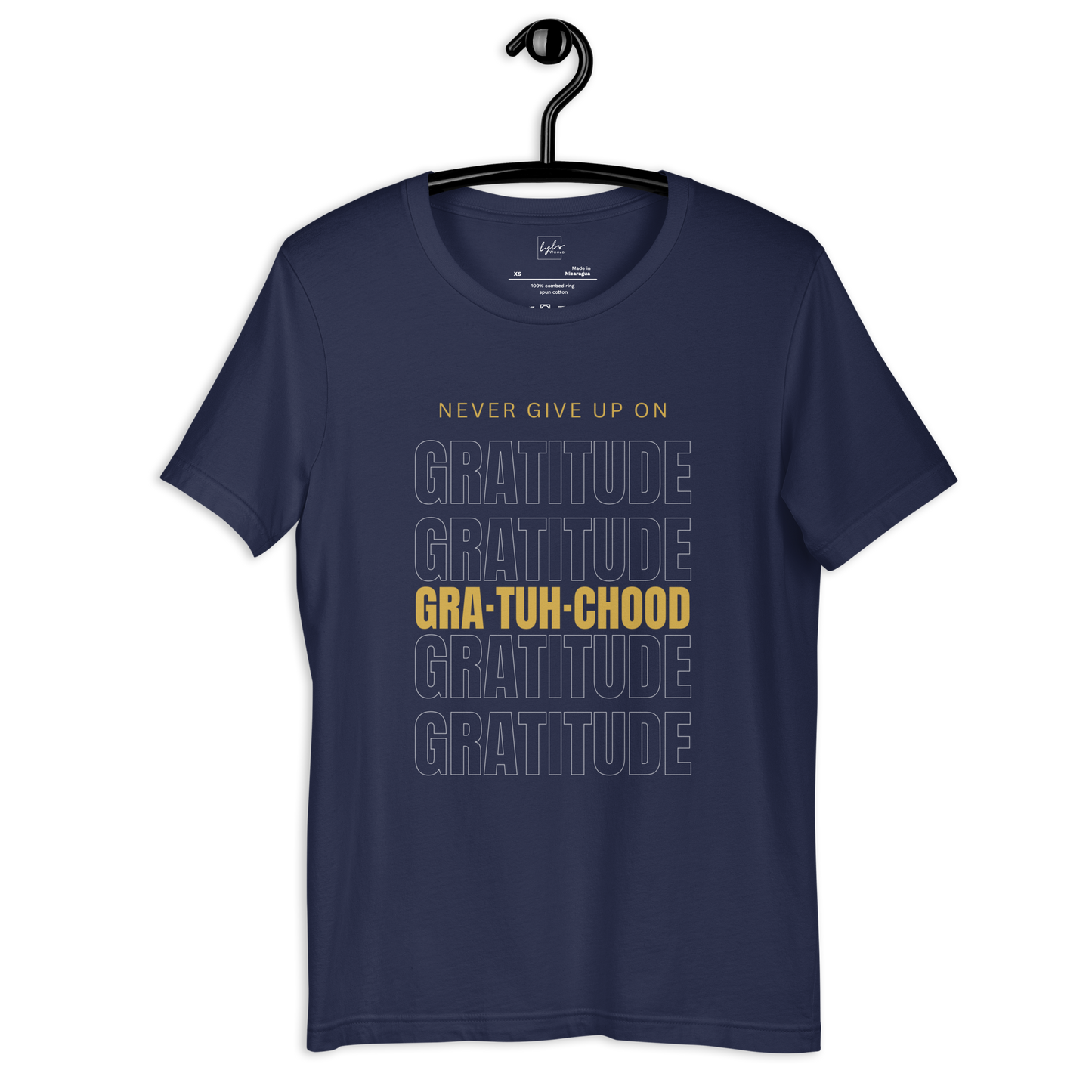 Never Give Up on Gratitude Unisex T-shirt
