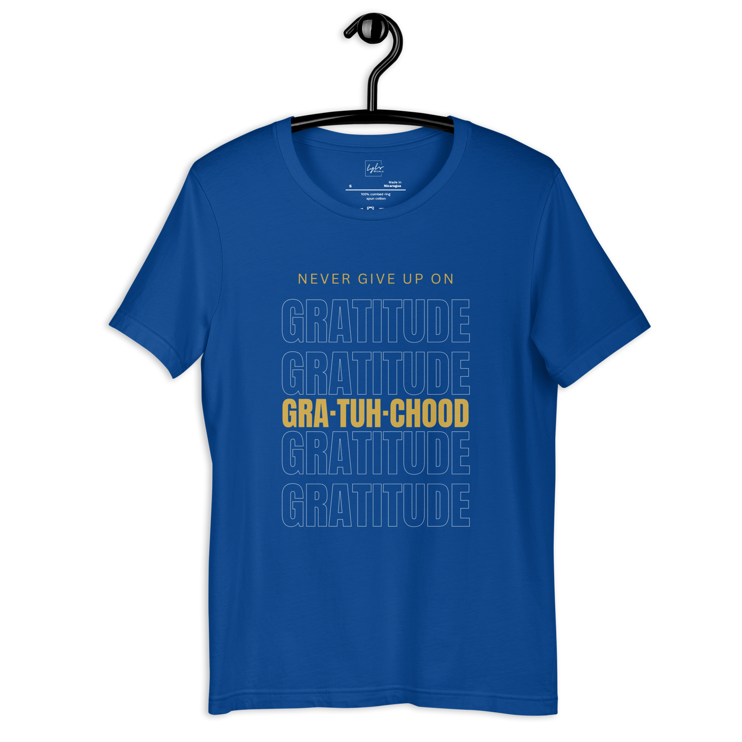 Never Give Up on Gratitude Unisex T-shirt