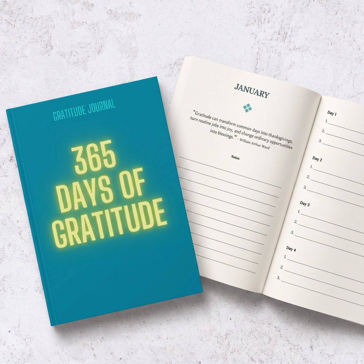 365 Days of Gratitude: Daily Gratitude Journal
