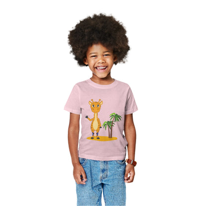 Giraffe Toddler Short Sleeve Tee