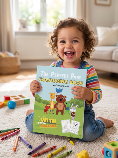 Children's Animal Colouring Book, A - Z