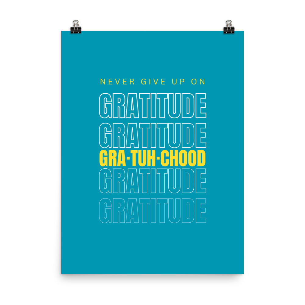 Gratitude Poster