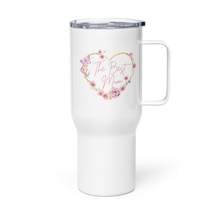"Best Mum" Travel mug with a handle